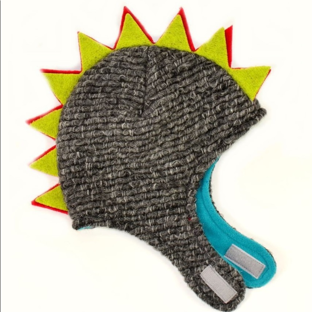 SOLD OUT Tuff Kookooshka Dino Hat Grey 12/18M